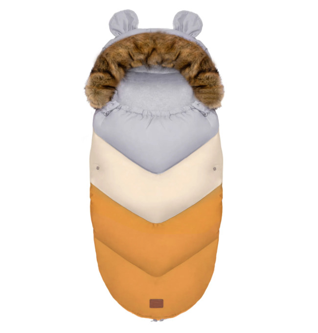 Dětský fusak TEDDY Pro-V pastelový, oranžový