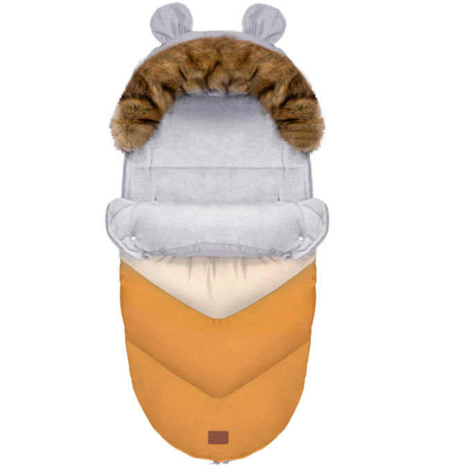 Dětský fusak TEDDY Pro-V pastelový, oranžový