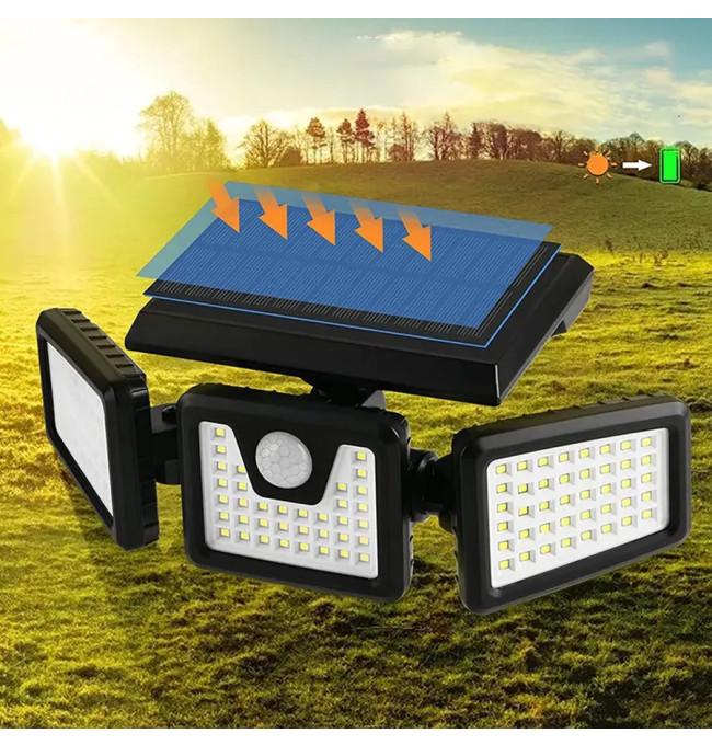 LED solární lampa P60263
