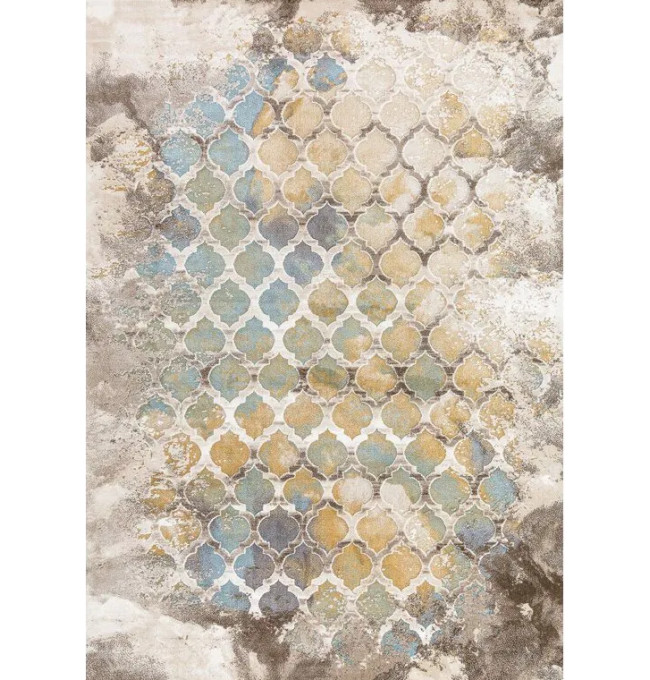 Koberec Palera 675-2 modrý / žlutý