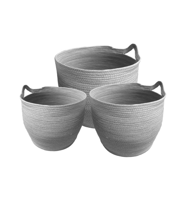 Set tří úložných košíků BOHO YT21B-35 (3 ks)