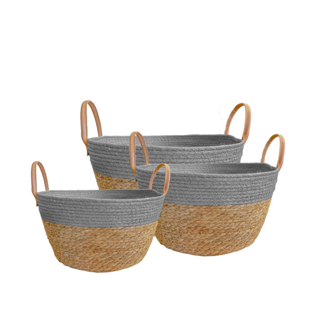 Set tří úložných košíků BOHO 223K16 (3 ks)