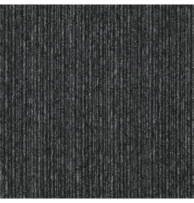Kobercové čtverce Sonar Lines 4178 černé 50x50 cm