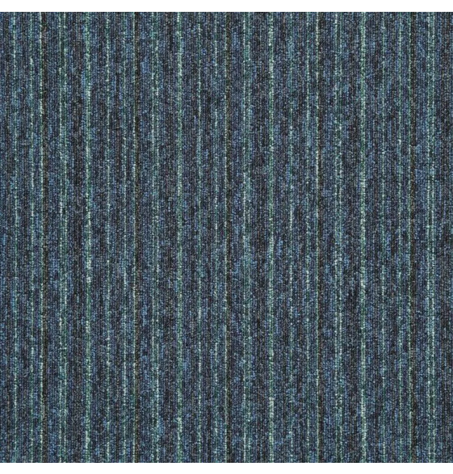 Kobercové čtverce Sonar Lines 4583 modré / zelené 50x50 cm