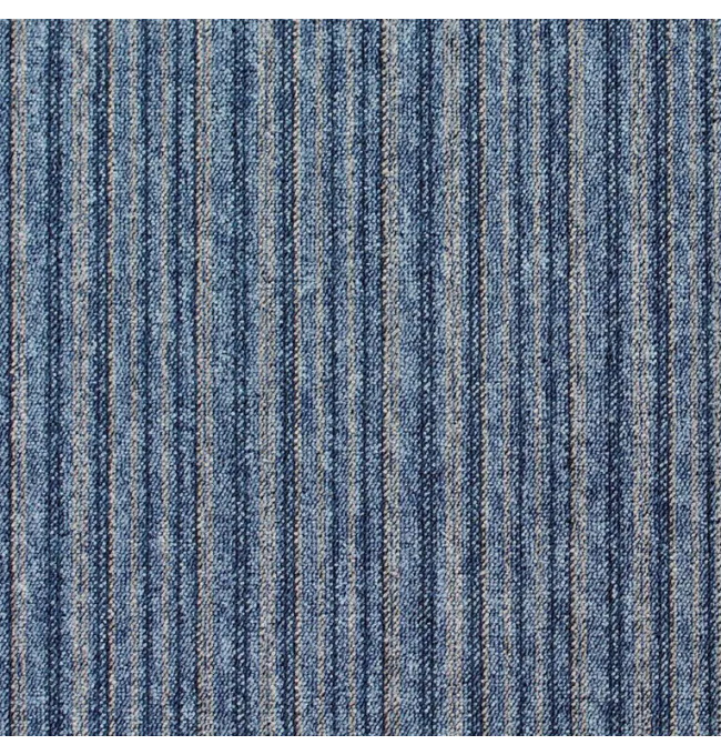 Kobercové čtverce Verona Lines 8458 modré / šedé 50x50 cm