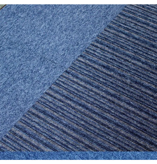 Kobercové čtverce Verona Lines 8458 modré / šedé 50x50 cm
