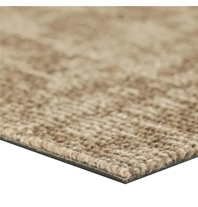 Kobercové čtverce Field 4647 beige 50x50 cm