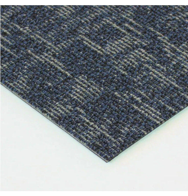 Kobercové čtverce Field 4556 deep blue 50x50 cm