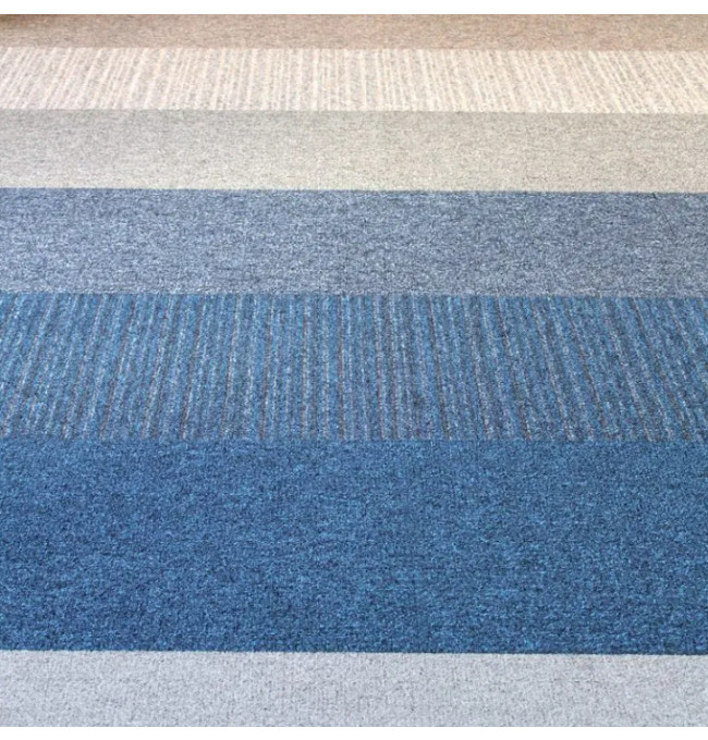 Kobercové čtverce Bari 3472 světle šedé 50x50 cm