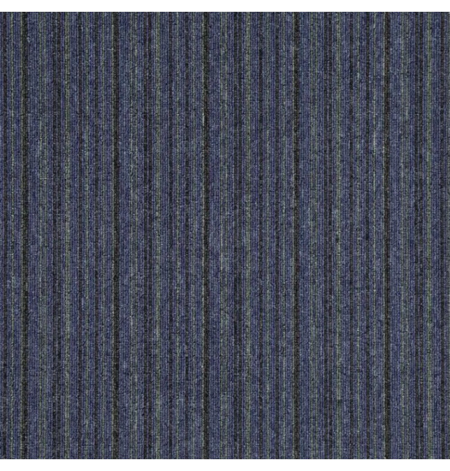 Kobercové čtverce Tampa Stripe 1486 modré / zelené 50x50 cm