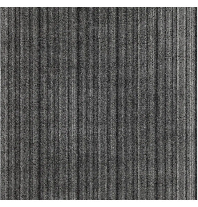 Kobercové čtverce Tampa Stripe 1575 šedé mix 50x50 cm