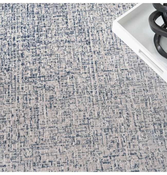 Koberec DKNY Grand Street GRN03 sloní kost / modrý