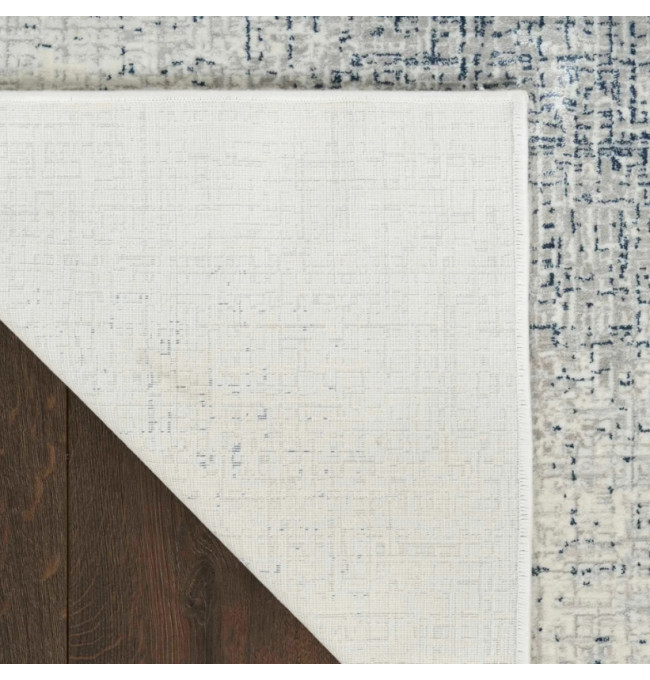 Koberec DKNY Grand Street GRN03 sloní kost / modrý