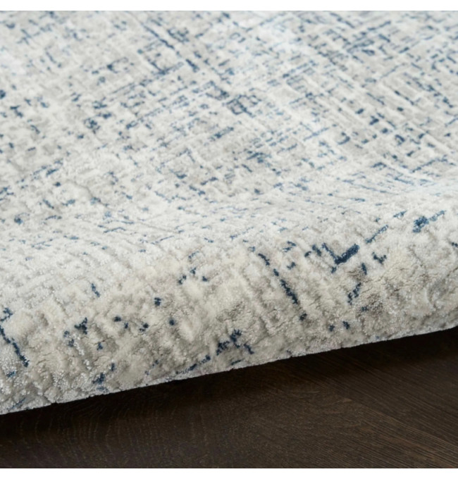 Koberec DKNY Grand Street GRN03 sloní kost / modrý