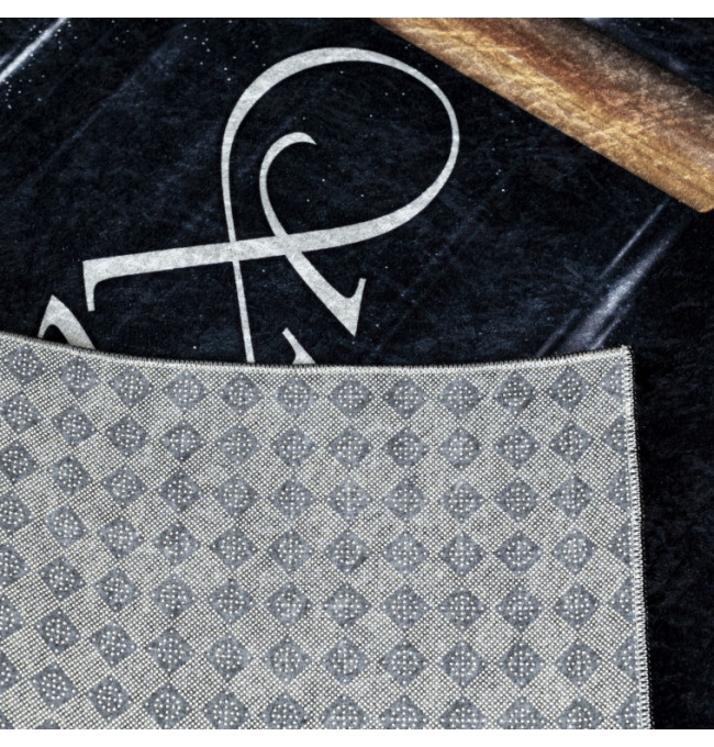 Protiskluzový koberec / běhoun 20320 KITCHEN černý