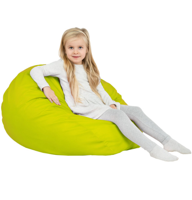 Sedací vak SAKO limetkový ekokůže