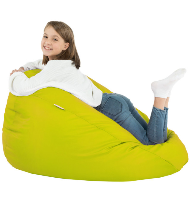 Sedací vak SAKO limetkový ekokůže