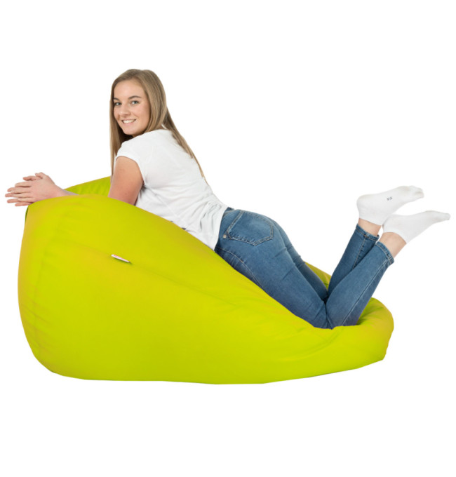 Sedací vak SAKO limetkový ekokůže