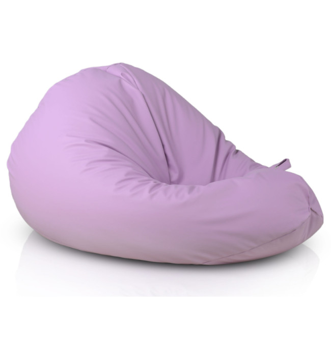Sedací vak Sako světle fialový ekokůže