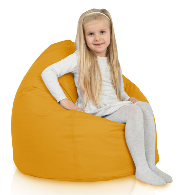 Sedací vak SAKO žlutý OUTDOOR