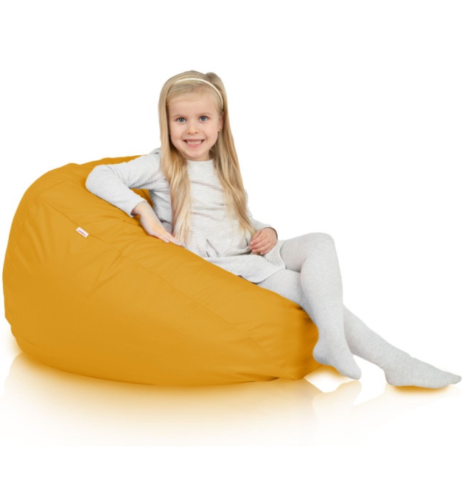 Sedací vak SAKO žlutý OUTDOOR