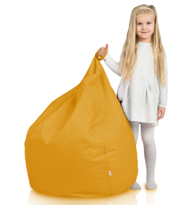 Sedací vak SAKO žlutý OUTDOOR