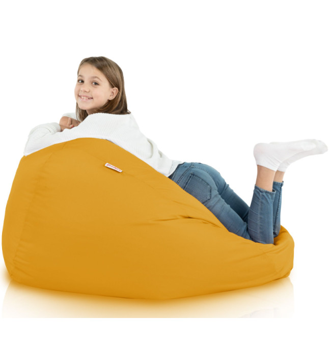 Sedací vak SAKO žlutý OUTDOOR