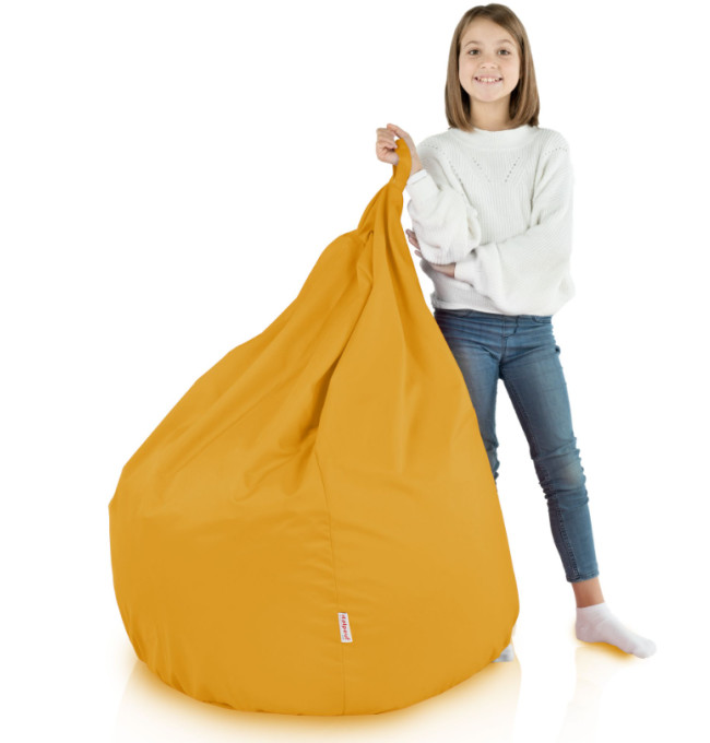 Sedací vak SAKO žlutý OUTDOOR