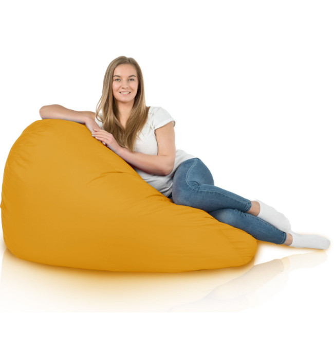 Sedací vak SAKO žlutý OUTDOOR