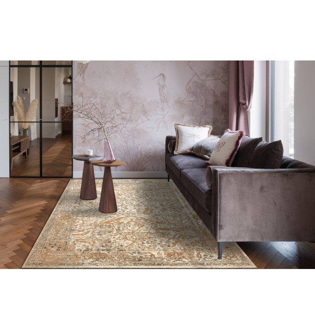 Koberec SOHO 477.04.LA113 OSTA naturální béžový / hnědý