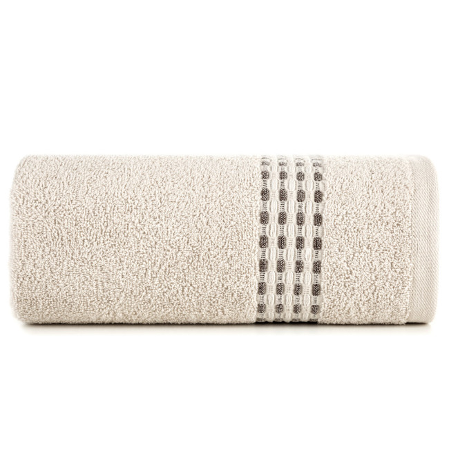 Sada ručníků RIVA 03 béžová / hnědá