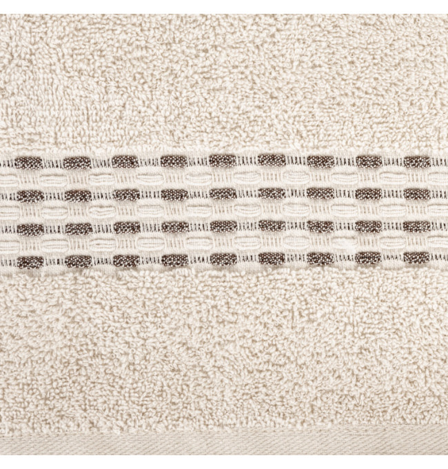 Sada ručníků RIVA 03 béžová / hnědá