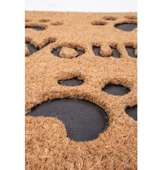 Rohožka M006 hnědá / černá