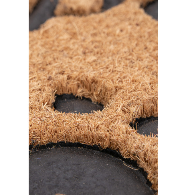 Rohožka M006 hnědá / černá