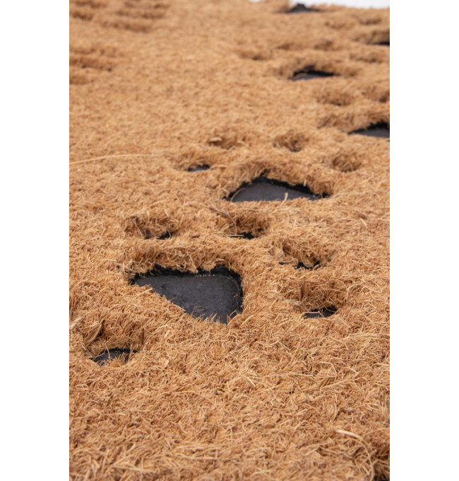 Rohožka M004 hnědá / černá