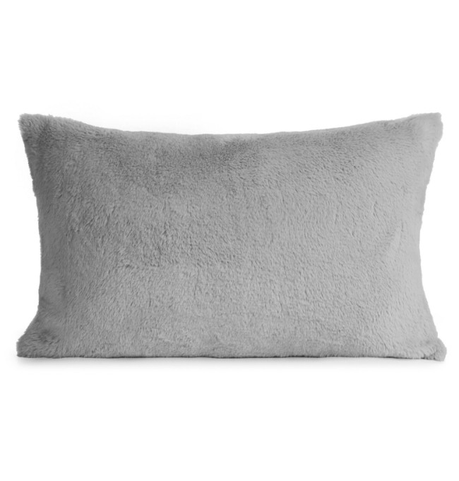 Povlak na polštář NINA obdélníkový, stříbrný