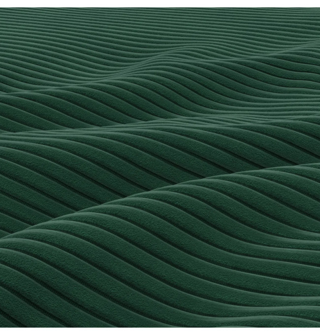 Sada dvou polštářů Luxury lahvově zelená (2 ks)