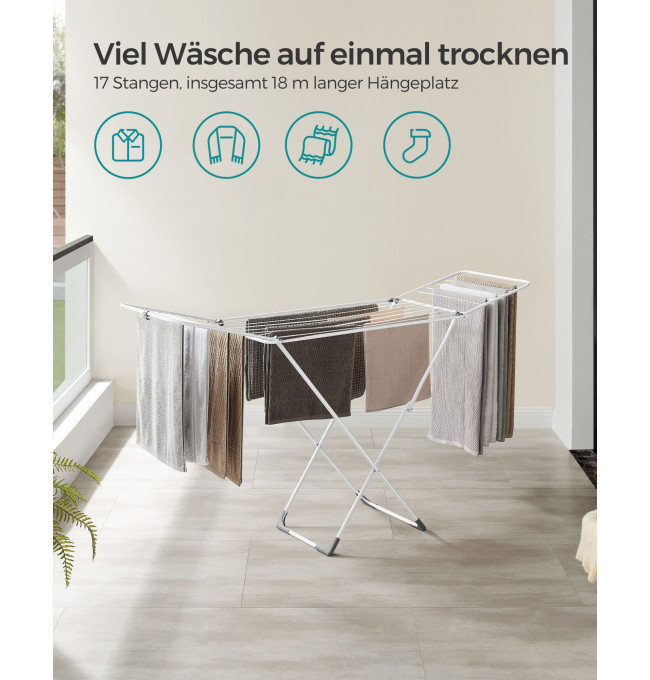 Stojací sušák na prádlo LLR540W01