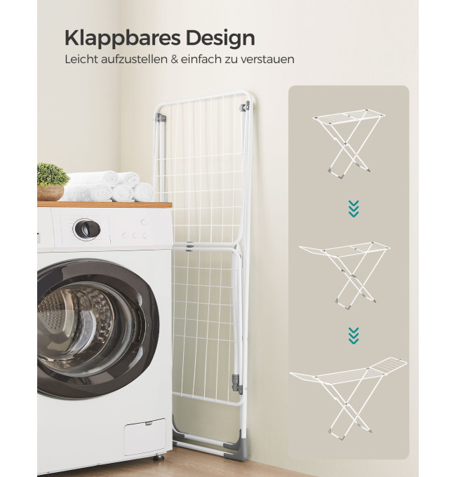Stojací sušák na prádlo LLR540W01