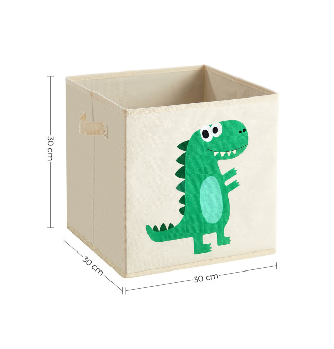 Dětské stohovatelné boxy na hračky RFB704W03 (3 ks)