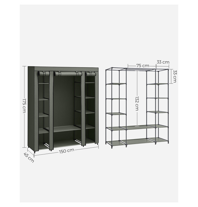 Šatní skříň LSF003C02