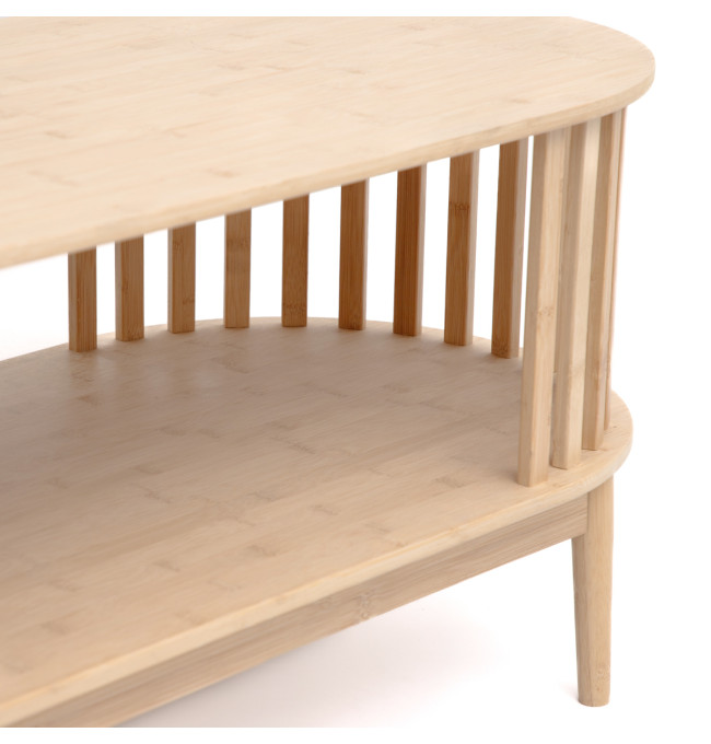 Konferenční stolek LEMN dřevěný 869339