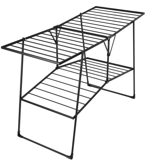 Stojací sušák na prádlo ROSITA černý