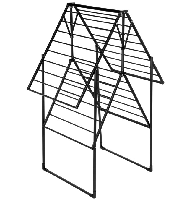 Stojací sušák na prádlo ROSITA černý