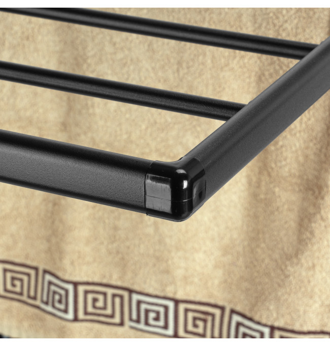 Stojací sušák na prádlo ROSITA černý