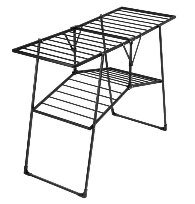 Stojací sušák na prádlo SUZANA černý