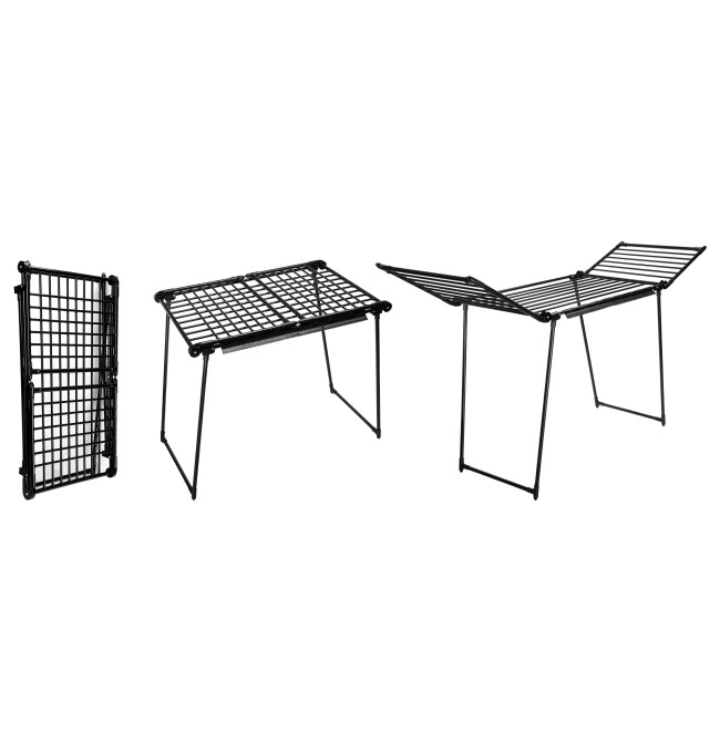 Stojací sušák na prádlo ADELINE černý