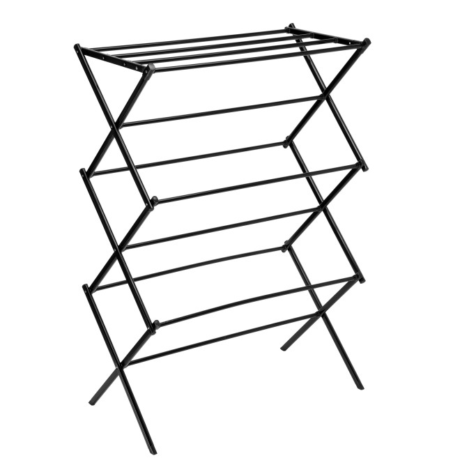 Stojací sušák na prádlo HESTIA černý