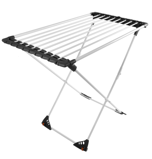 Stojací sušák na prádlo MOJAVE bílý / grafitový