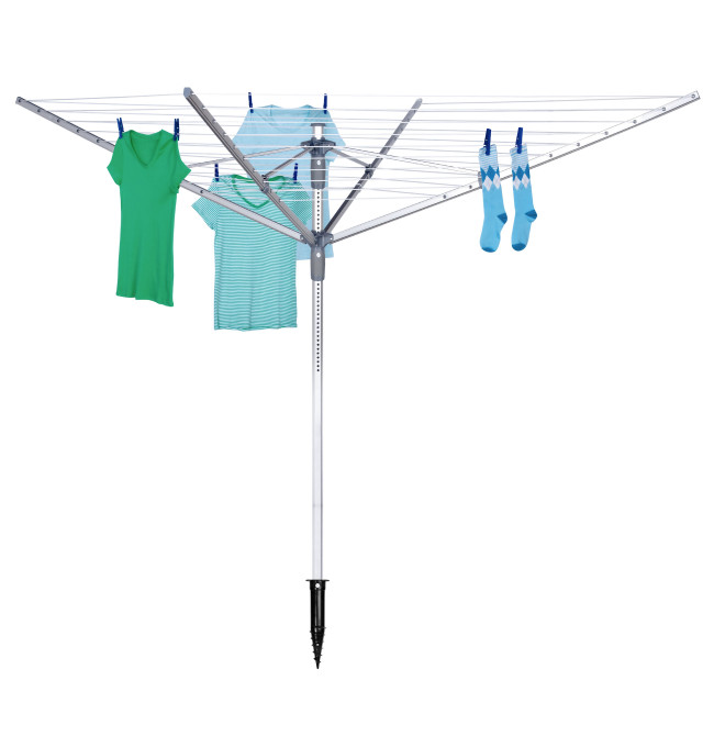 Zahradní sušák na prádlo GOBI šedý